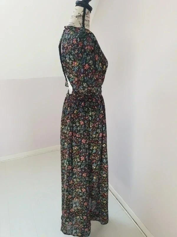 🌺 Vestido largo bohemio floreado – Jubylee – T. S/M – Muy buen estado – photo 9